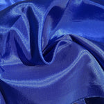 62" Ocean Blue Glossy & Shiny 100% Polyester Woven Fabric By the Yard - APC Fabrics