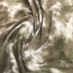 62" Olive Moss Green 100% Cotton Jersey Tie Dye Medium Knit Fabric By the Yard - APC Fabrics