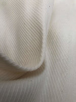 62" PFD Ivory White Cotton & Hemp Bull Denim Greige Goods Heavy Woven Fabric - APC Fabrics