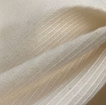 62" PFD Ivory White Cotton & Hemp Bull Denim Greige Goods Heavy Woven Fabric - APC Fabrics