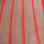 62" Pink Orange Striped 100% Polyester Knit Fabric By the Yard - APC Fabrics