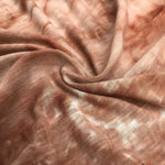 64" Cream Brown & White 100% Poly Light Jersey Knit Fabric By the Yard - APC Fabrics