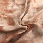64" Cream Brown & White 100% Poly Light Jersey Knit Fabric By the Yard - APC Fabrics