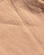 64" Cross Dyed Red & Yellow 100% Linen Lithuanian Woven Fabric By the Yard - APC Fabrics