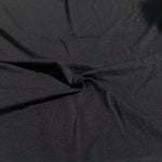 65" Black Modal Spandex Lycra Stretch Jersey Knit Fabric By the Yard - APC Fabrics