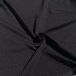 65" Black Modal Spandex Lycra Stretch Jersey Knit Fabric By the Yard - APC Fabrics