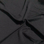 65" Black Modal Spandex Lycra Stretch Jersey Knit Fabric By the Yard - APC Fabrics