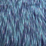 66" Blue & Purple Space Dyed 100% Bamboo Knit Fabric By the Yard - APC Fabrics