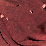 66" Solid Burgundy Maroon 100% Bamboo Knit Fabric By the Yard - APC Fabrics