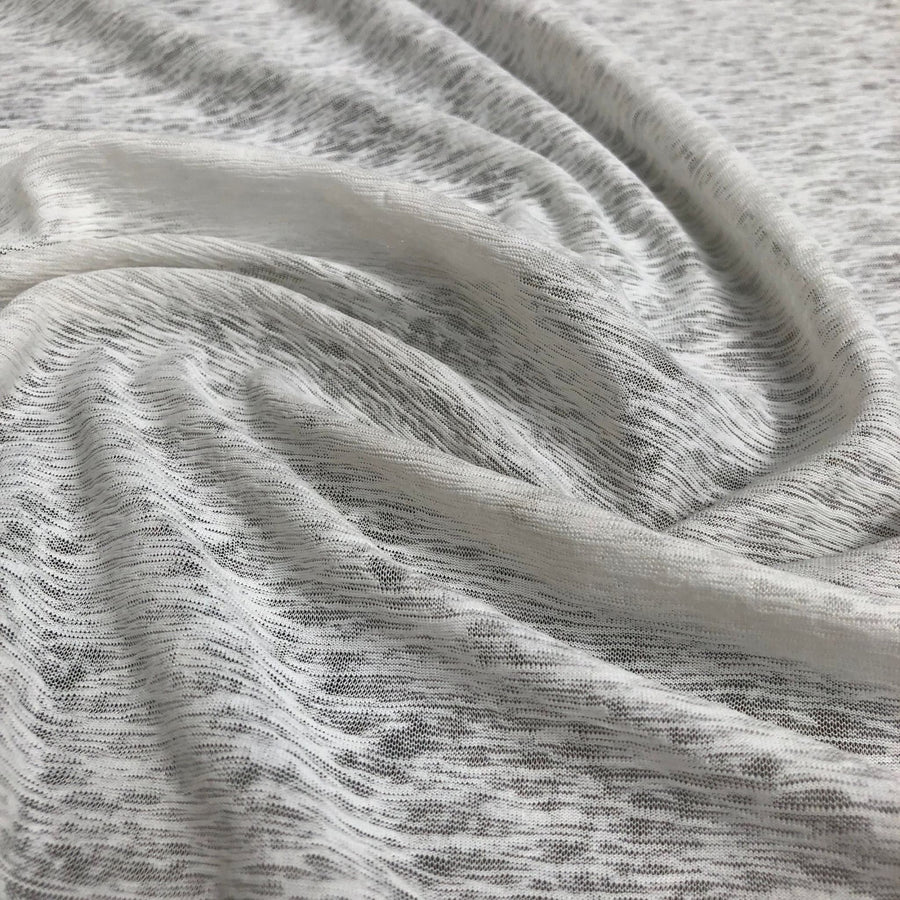 66" White Onion 100% Polyester Sheer Jersey Knit Fabric By the Yard - APC Fabrics