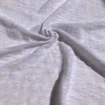66" White Slub 100% Acrylic Sweater Knit Fabric By the Yard - APC Fabrics