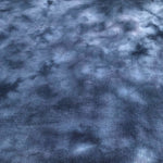 68"  Indigo Blue Tie Dye 100% Cotton Jersey Knit Fabric By the Yard - APC Fabrics