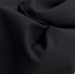 58" 100% Tencel Lyocell Bengaline Faille Ghost Optic White & Black Woven Fabric By Yard | APC Fabrics