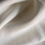 74" Off White Hemp & Tencel Lyocell Bull Denim Twill Woven Heavy Fabric By Yard - APC Fabrics