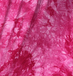 60” Bamboo 4-Way Stretch with Spandex Hot Pink Tie Dye Tie Dyed Apparel Jersey Knit Fabric by The Yard
