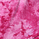 60” Bamboo 4-Way Stretch with Spandex Hot Pink Tie Dye Tie Dyed Apparel Jersey Knit Fabric by The Yard