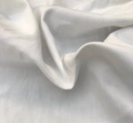 60" 100% Organic Cotton Twill 7 OZ White Apparel & Face Mask Woven Fabric By the Yard - APC Fabrics