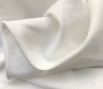 60" 100% Organic Cotton Twill 7 OZ White Apparel & Face Mask Woven Fabric By the Yard - APC Fabrics