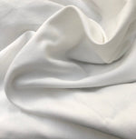60" 100% Organic Cotton Twill 7 OZ White Apparel & Face Mask Woven Fabric By the Yard - APC Fabrics