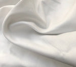 60" 100% Organic Cotton Twill 7 OZ White Apparel & Face Mask Woven Fabric By the Yard - APC Fabrics