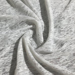 60" 100% Cotton Onion Slub 5 OZ Optic White Jersey Knit Fabric By the Yard | APC Fabrics