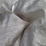 58" PFD Greige Goods 100% Rayon Bemberg Jacquard White Woven Fabric By the Yard | APC Fabrics
