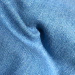 58" Solid Cotton Denim Indigo Sky Blue Medium Woven Fabric By the Yard - APC Fabrics