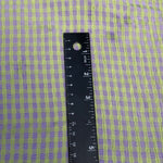 54" Rayon Green & Purple Checkered Check Gingham Gauze Woven Fabric By the Yard | APC Fabrics