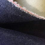 62" Japanese 100% Lyocell Tencel Denim Dark Indigo Blue Heavy Woven Fabric By the Yard | APC Fabrics