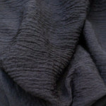 58" 100% Tencel Lyocell Ghost Black Woven Fabric By the Yard | APC Fabrics