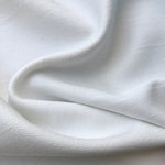 60" 100% Polyester Gabardine Twill White Woven Fabric For Apron & Table Cloth By the Yard | APC Fabrics