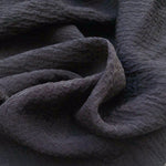 58" 100% Tencel Lyocell Ghost Black Woven Fabric By the Yard | APC Fabrics