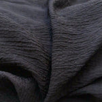 58" 100% Tencel Lyocell Ghost Black Woven Fabric By the Yard | APC Fabrics