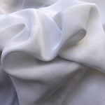 58" Peachskin Acetate White Faille Woven Fabric By the Yard | APC Fabrics