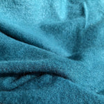 58" Modal Spandex Stretch Fleece Aqua Blue Knit Fabric By the Yard | APC Fabrics