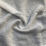 52" 100% Tencel Lyocell King Ghost PFD Naturally Wrinkle White Woven Fabric By the Yard - APC Fabrics