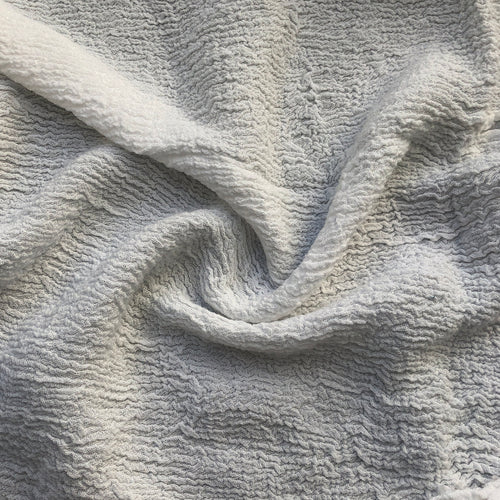 52" 100% Tencel Lyocell King Ghost PFD Naturally Wrinkle White Woven Fabric By the Yard - APC Fabrics