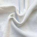 58" 100% Cotton PFD White Baby Thermal Knit Fabric By the Yard | APC Fabrics