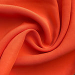 58" 100% Rayon Faille Blitz Orange & Lime Green Light Weight Woven Fabric By the Yard | APC Fabrics