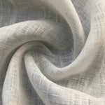 56" 100% Linen Off White 3 OZ Handkerchief Woven Fabric By the Yard | APC Fabrics