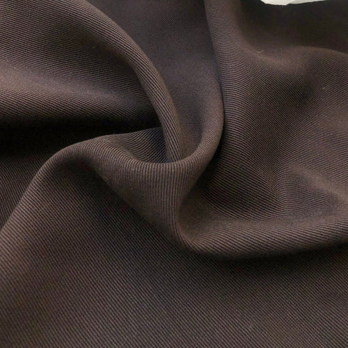 60" 100% Tencel Lyocell Heavy Bull Denim Twill Brown Woven Fabric By the Yard | APC Fabrics