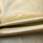 60" Gold Vinyl Pleather Scale Like Heavy Fabric By the Half Yard - APC Fabrics