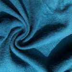 58" Modal Spandex Stretch Fleece Aqua Blue Knit Fabric By the Yard | APC Fabrics