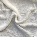 52" 100% Tencel Lyocell King Ghost PFD Naturally Wrinkle White Woven Fabric By the Yard - APC Fabrics