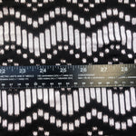 60" Modal Lycra Spandex Stretch Black White Jersey Knit Fabric By the Yard - APC Fabrics