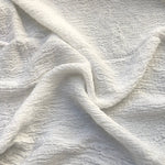 52" 100% Tencel Lyocell King Ghost PFD Naturally Wrinkle White Woven Fabric By the Yard - APC Fabrics