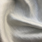 56" Satin Linen & Tencel Lyocell White Woven Fabric By the Yard - APC Fabrics