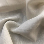 60" Linen Cotton 3.5 OZ Handkerchief Ivory Woven Fabric By the Yard - APC Fabrics