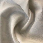 60" Linen Cotton 3.5 OZ Handkerchief Ivory Woven Fabric By the Yard - APC Fabrics