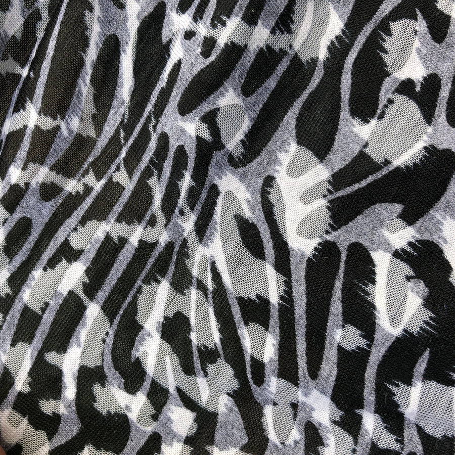 60" Cotton Devore Burn Out Jersey Knit Fabric By the Yard | APC Fabrics